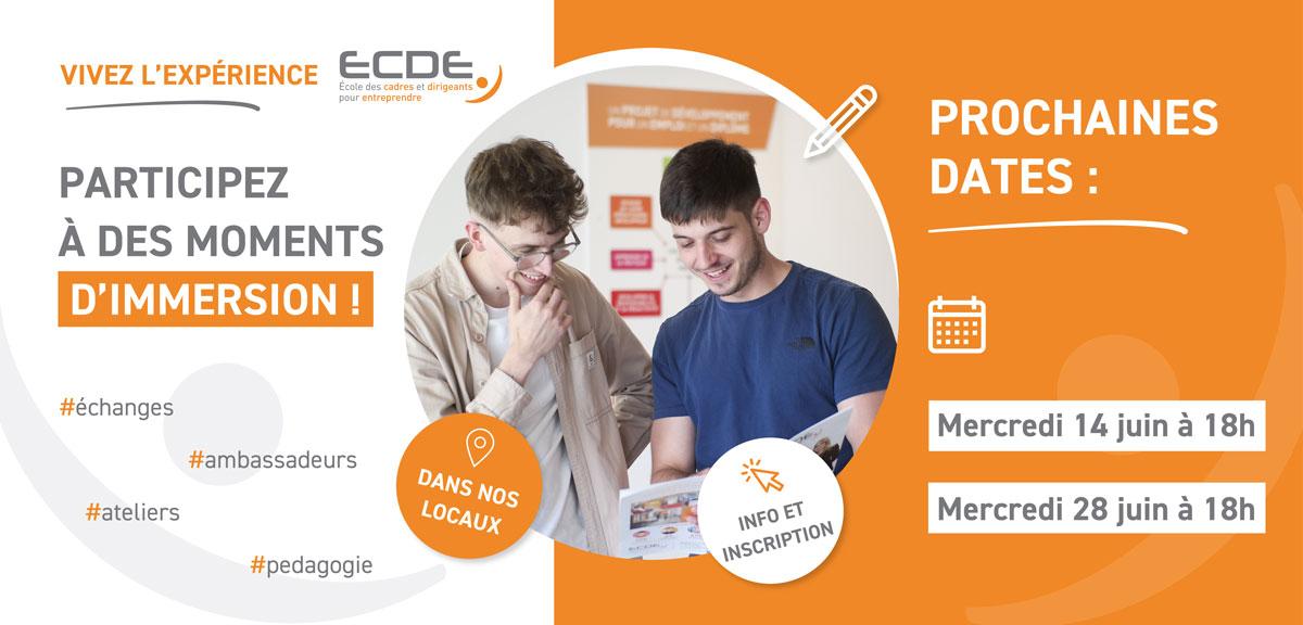 Moments d'immersion ECDE